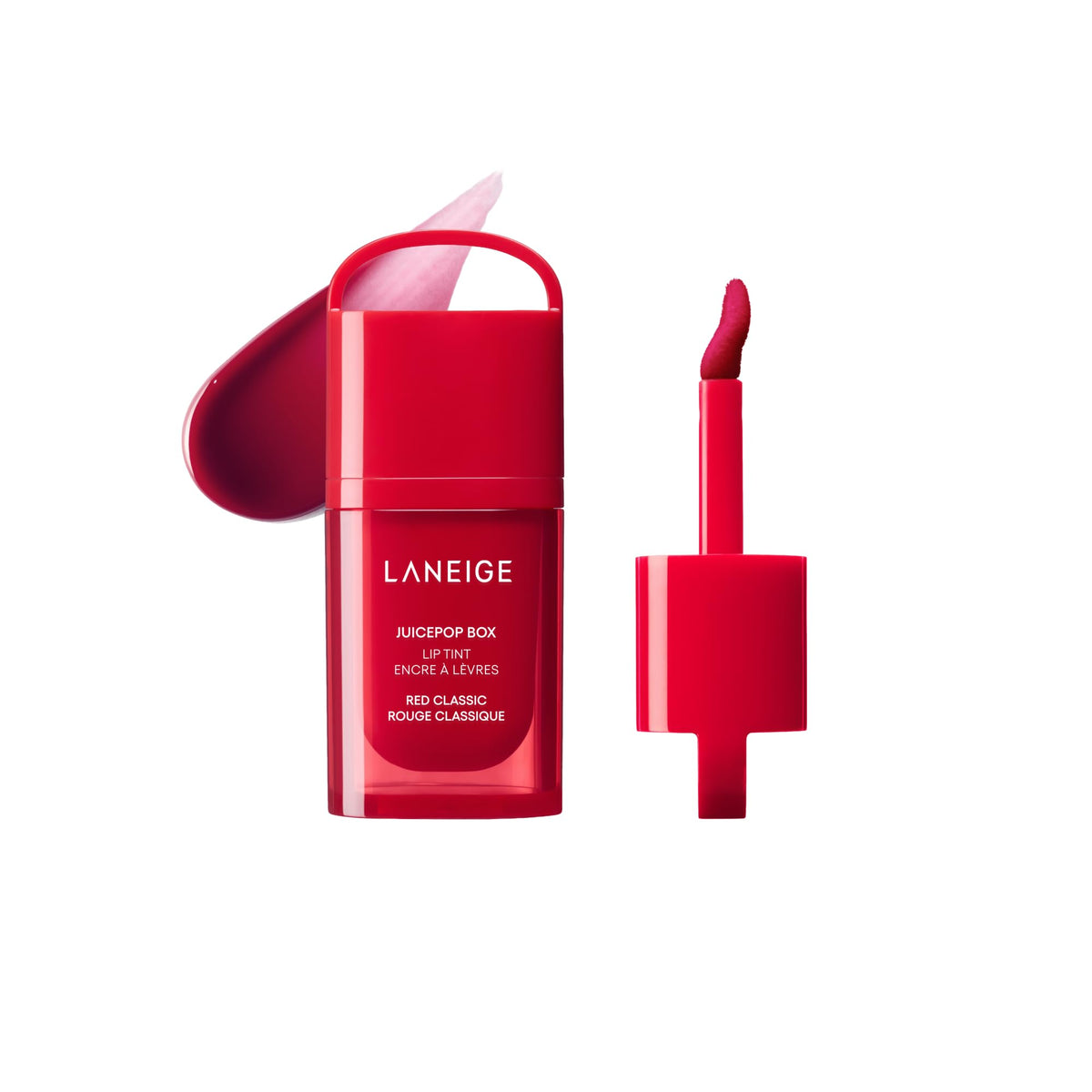 LANEIGE JuicePop Box Lip Tint Red Classic front view