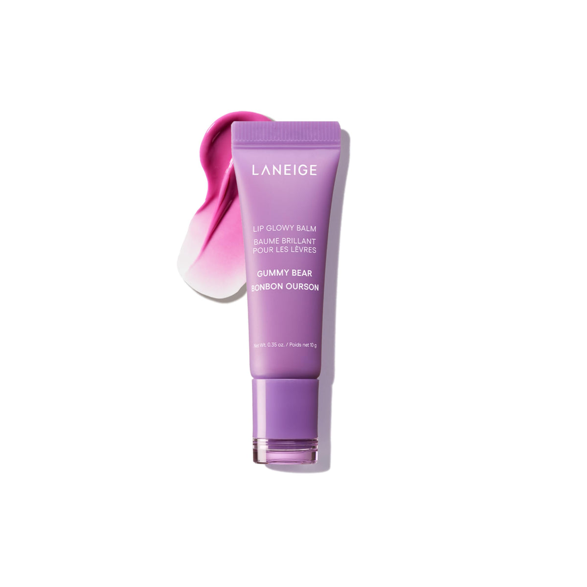 LANEIGE Lip Glowy Balm front view, Berry colour