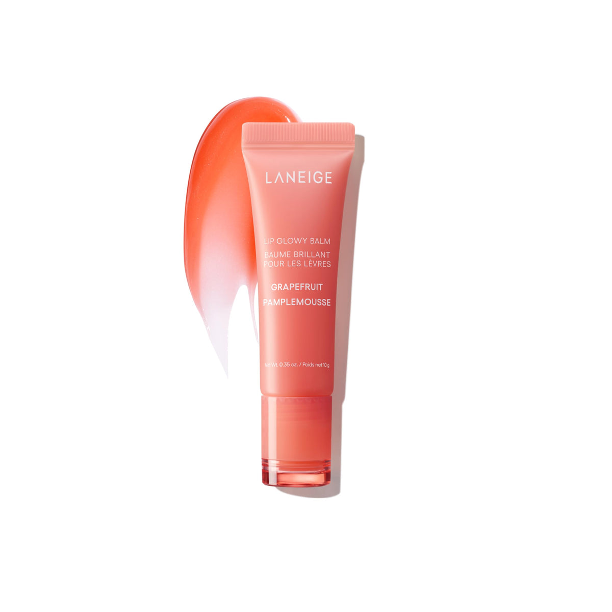 LANEIGE Lip Glowy Balm grapefruit flavour front view