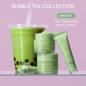LANEIGE Lip Glowy Balm Matcha Bubble Tea side view