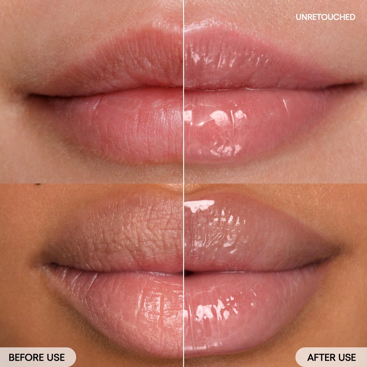 LANEIGE Lip Glowy Balm tube back view with ingredient list