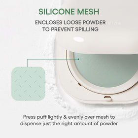 LANEIGE Neo Blurring Powder refill with mint leaves