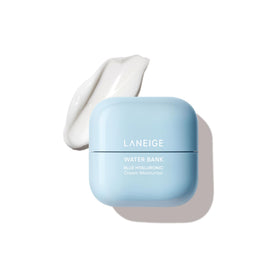LANEIGE Water Bank Blue Hyaluronic Acid Cream front view with packaging