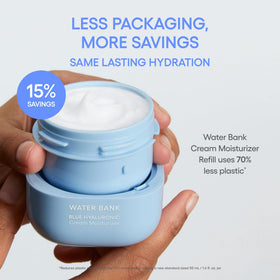 LANEIGE Water Bank Cream lifestyle scene on vanity