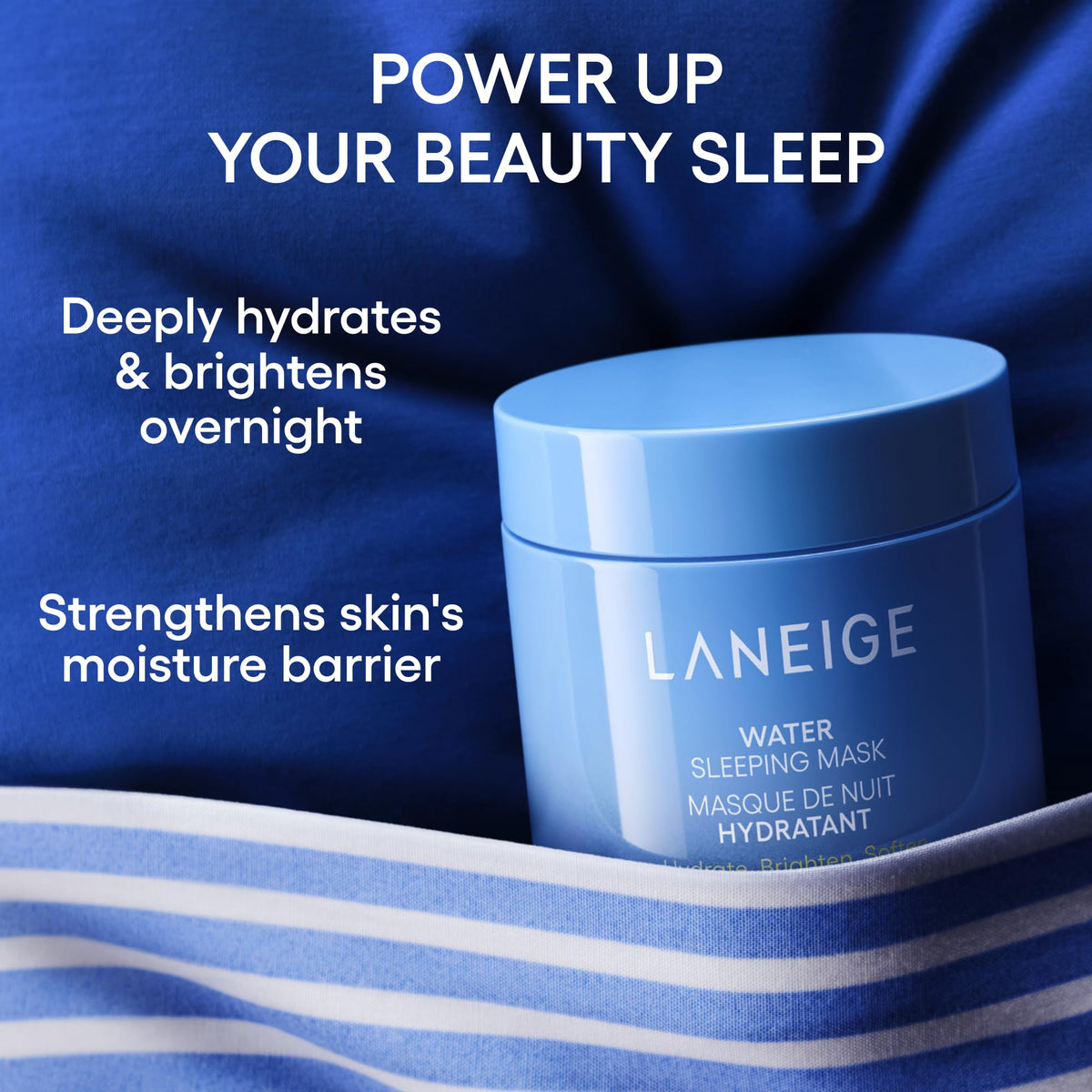 LANEIGE Water Sleeping Mask gel texture close-up