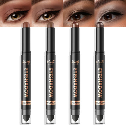 LANGMANNI Dual-Ended Eye Shadow Stick Set with 4 shades