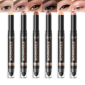 LANGMANNI Dual-Ended Eyeshadow Stick Set with 8 shades front view
