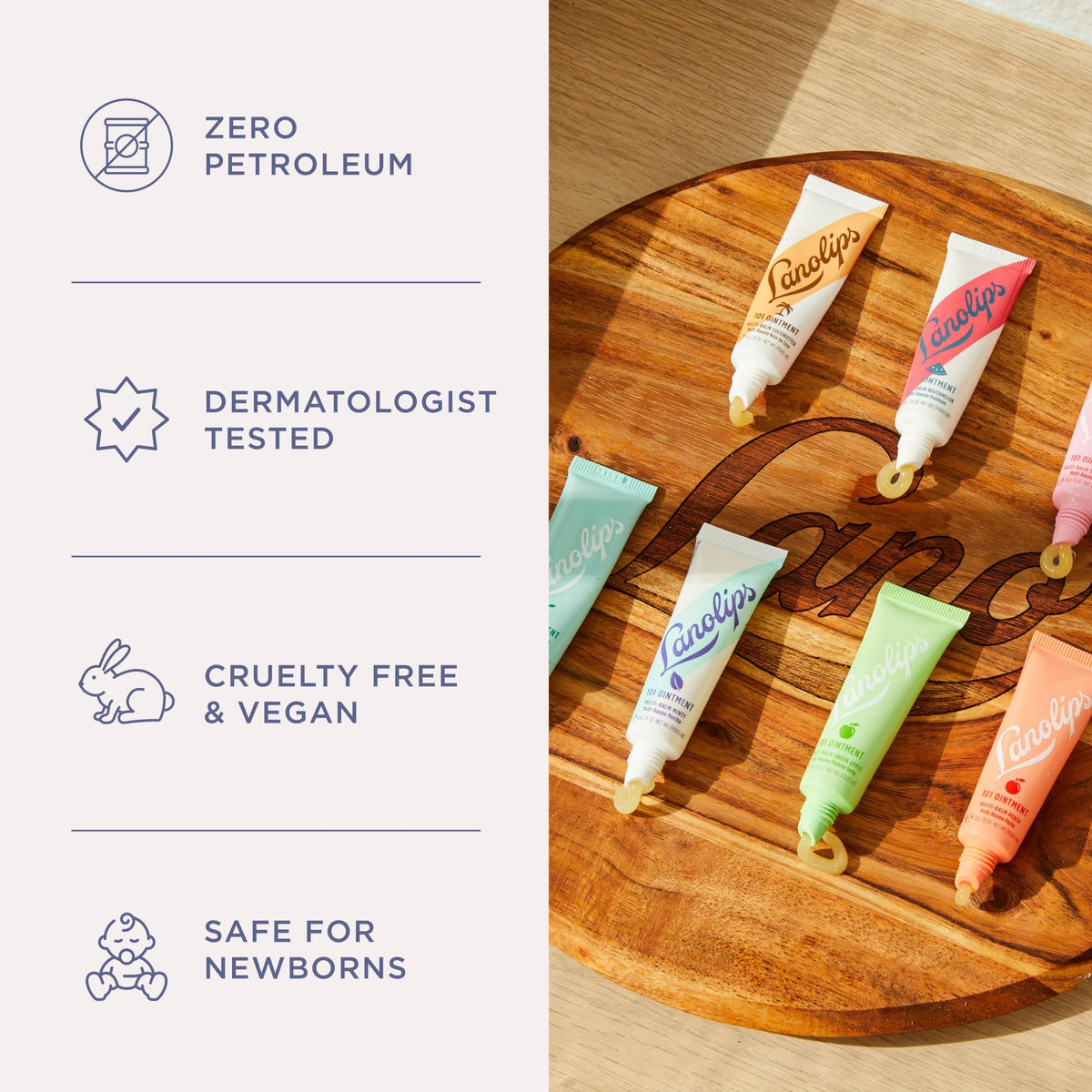 Lanolips 101 Multipurpose Ointment with ingredients list