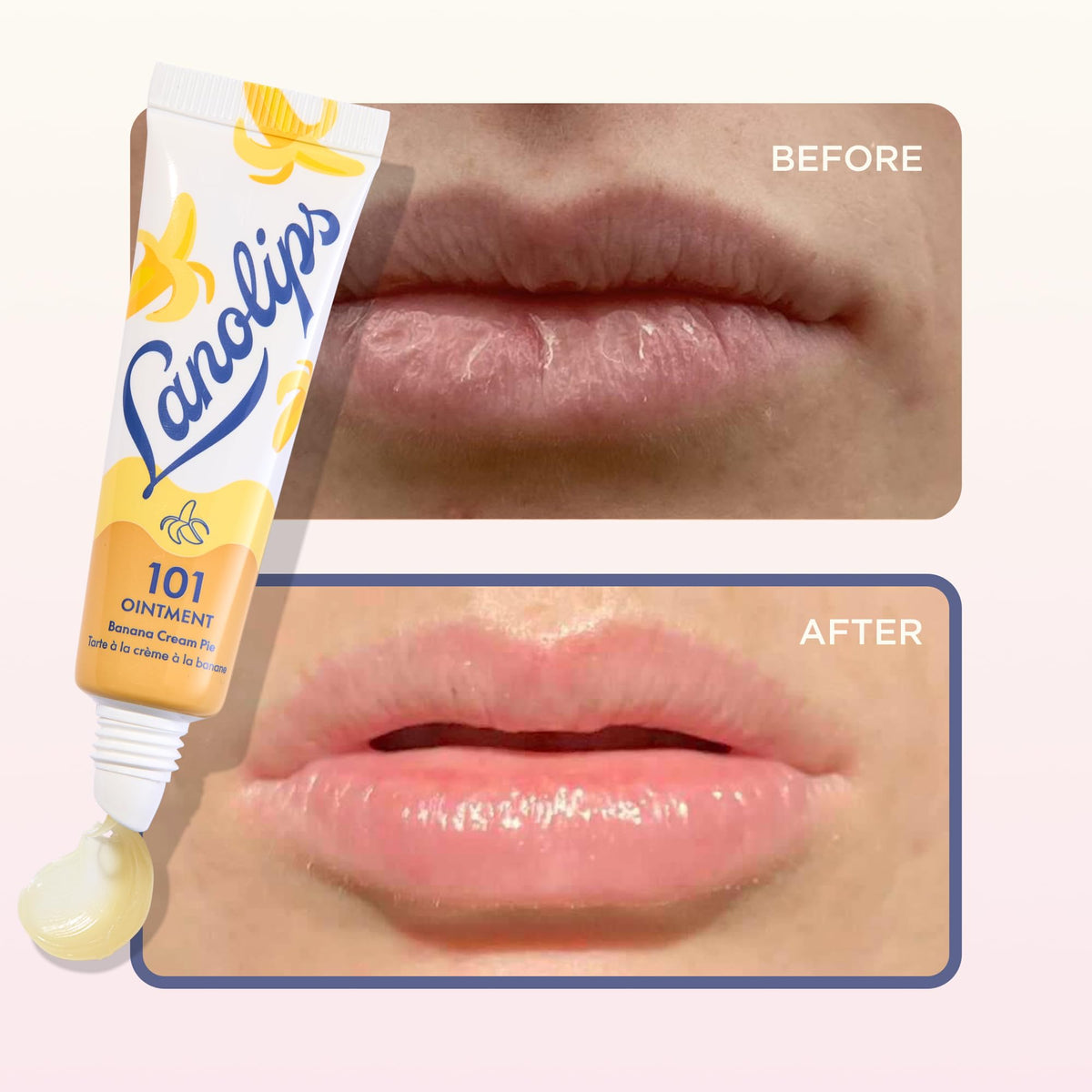 Lanolips 101 Ointment Banana Cream Pie packaging details