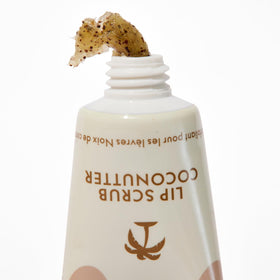 Lanolips Lip Scrub Coconutter texture close-up