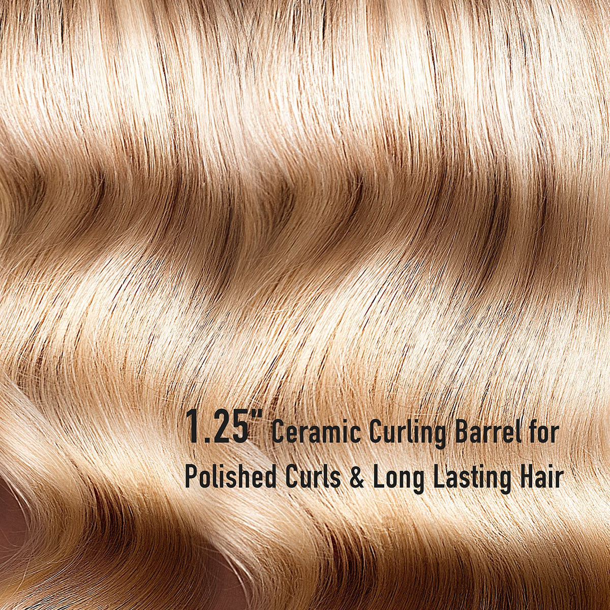LANVIER curling iron packaging