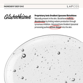 LAPCOS Glutathione Radiance Rescue Mask ingredients list