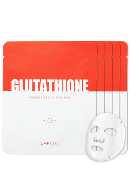 LAPCOS Glutathione Radiance Rescue Mask packaging front view