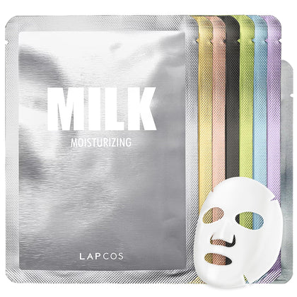 LAPCOS K Beauty Daily Sheet Face Mask Variety Pack front view