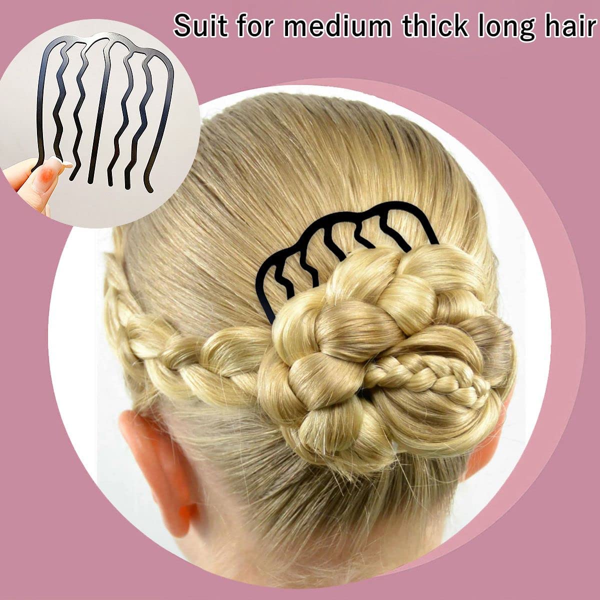 LAPOHI hair combs in a stylish gift box presentation