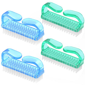 Larbois Handle Grip Nail Brush Cleaner 4 Pack front view