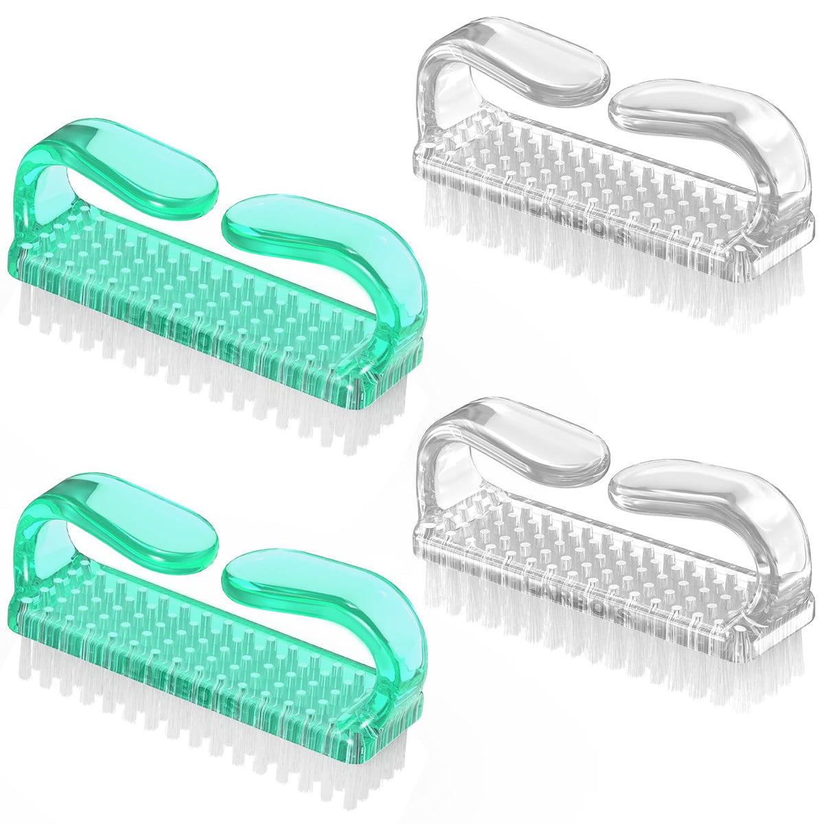 Larbois Handle Grip Nail Brush Cleaner Kit front view