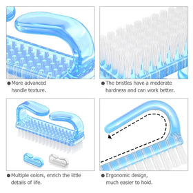 Larbois Nail Brush cleaning fingernails