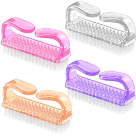 Larbois Nail Brush Set 4 Pack with vibrant colours
