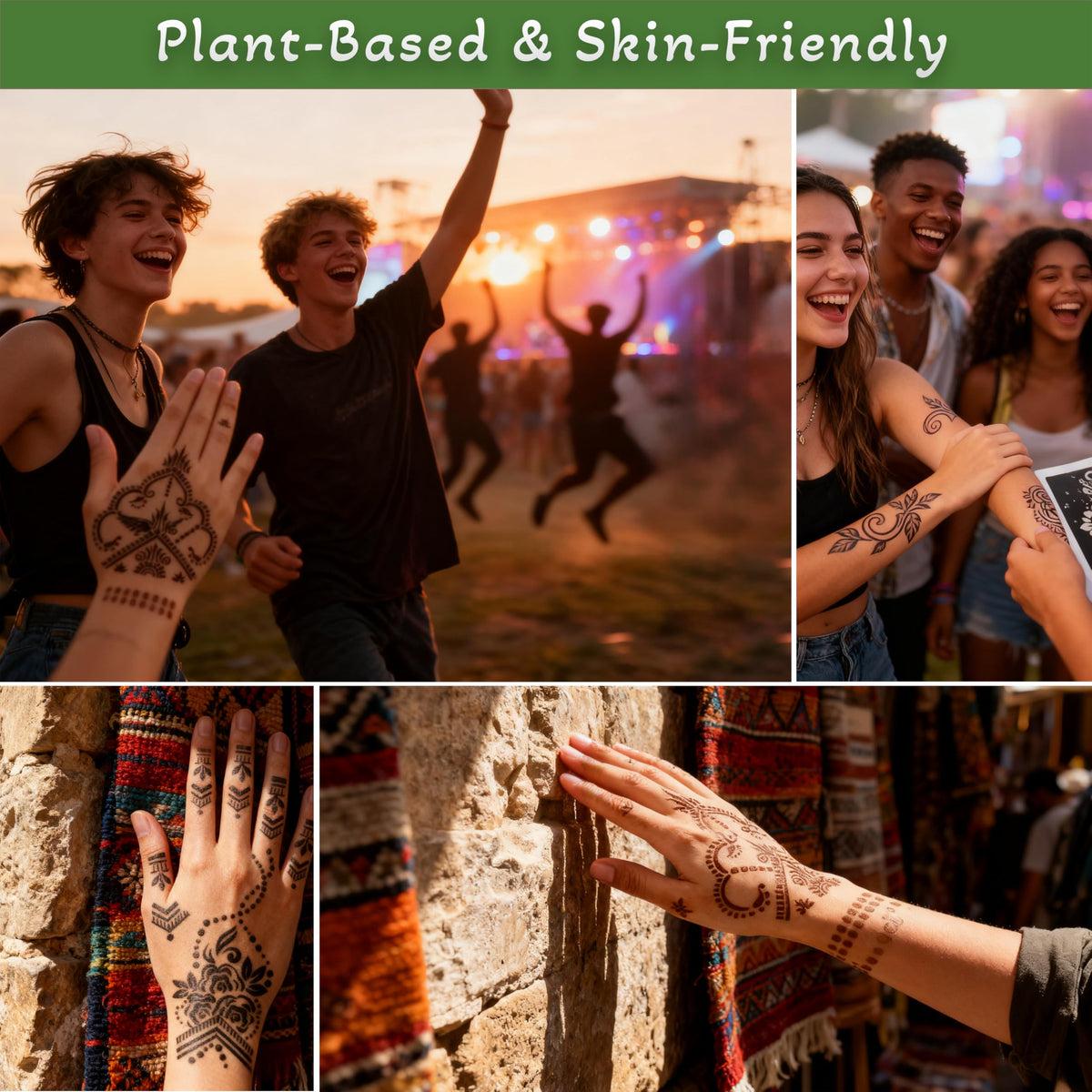 Large arm stencils included in XWGLFT tattoo kit