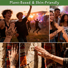 Large arm stencils included in XWGLFT tattoo kit