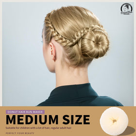 Large bun shaper from Teenitor with bobby pins