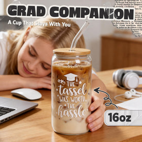 Large canvas tote bag from GREOZORT graduation gift set