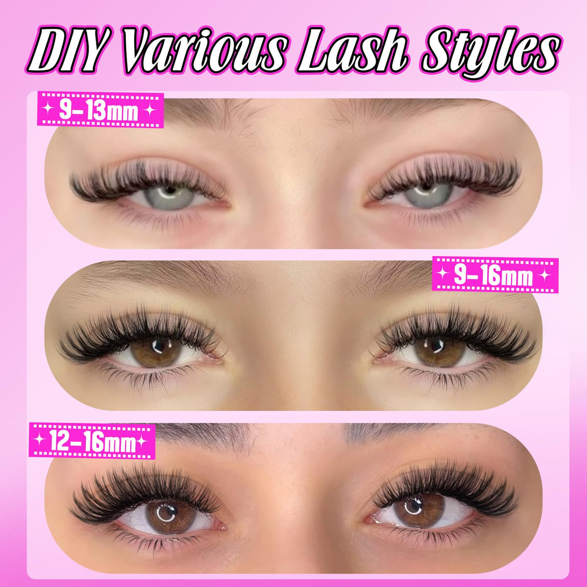 Lash applicator tool included in Yawamica kit