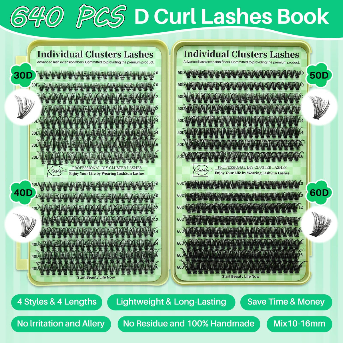 Lash bond and seal from LASHSUN Lash Clusters Kit
