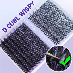 Lash tweezers for precise application included in the kit