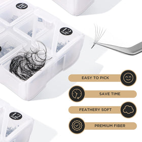 LASHVIEW eyelash extensions packaging and contents