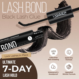 LASHVIEW Lash Bond applicator brush close-up