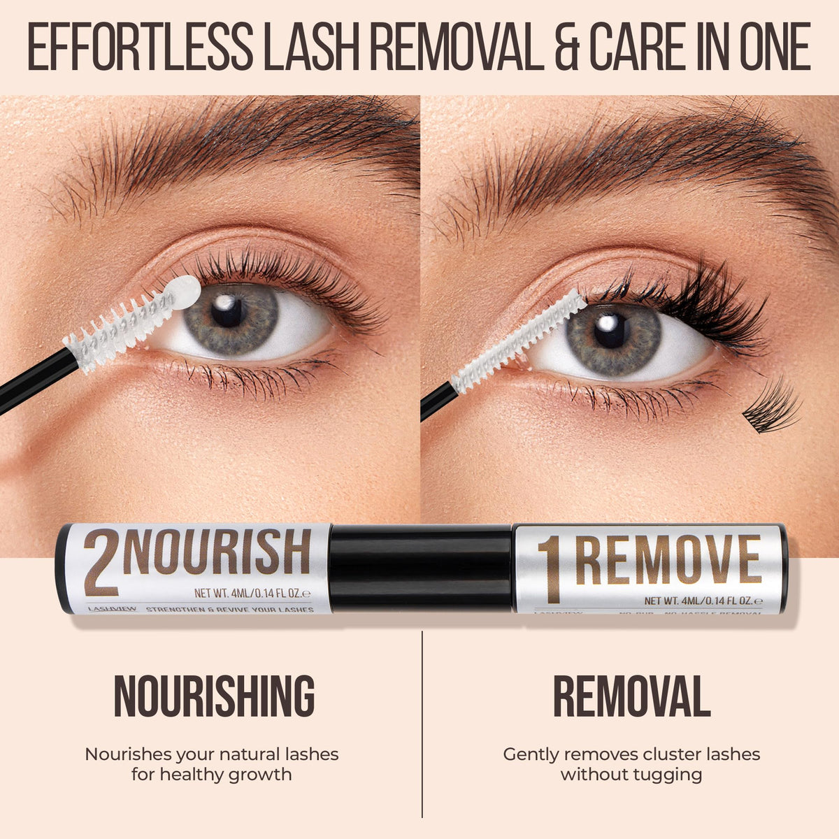 LASHVIEW Lash Conditioner with castor oil ingredient
