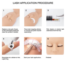 LASHVIEW Lash Extension Kit packaging and contents