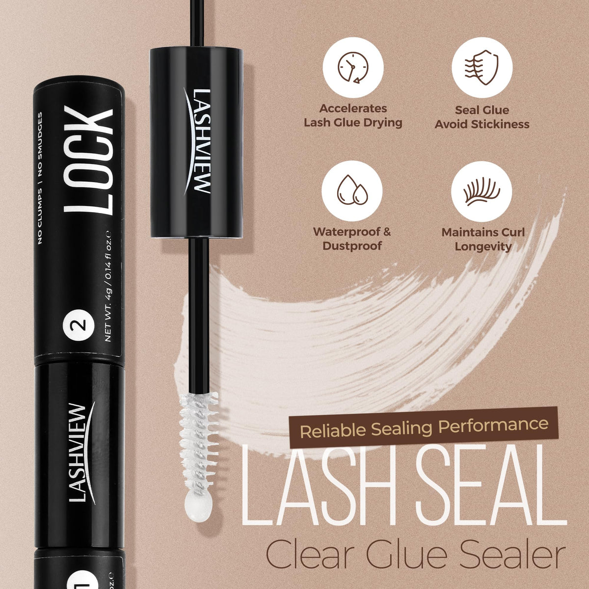 LASHVIEW Lash Remover bottle with applicator