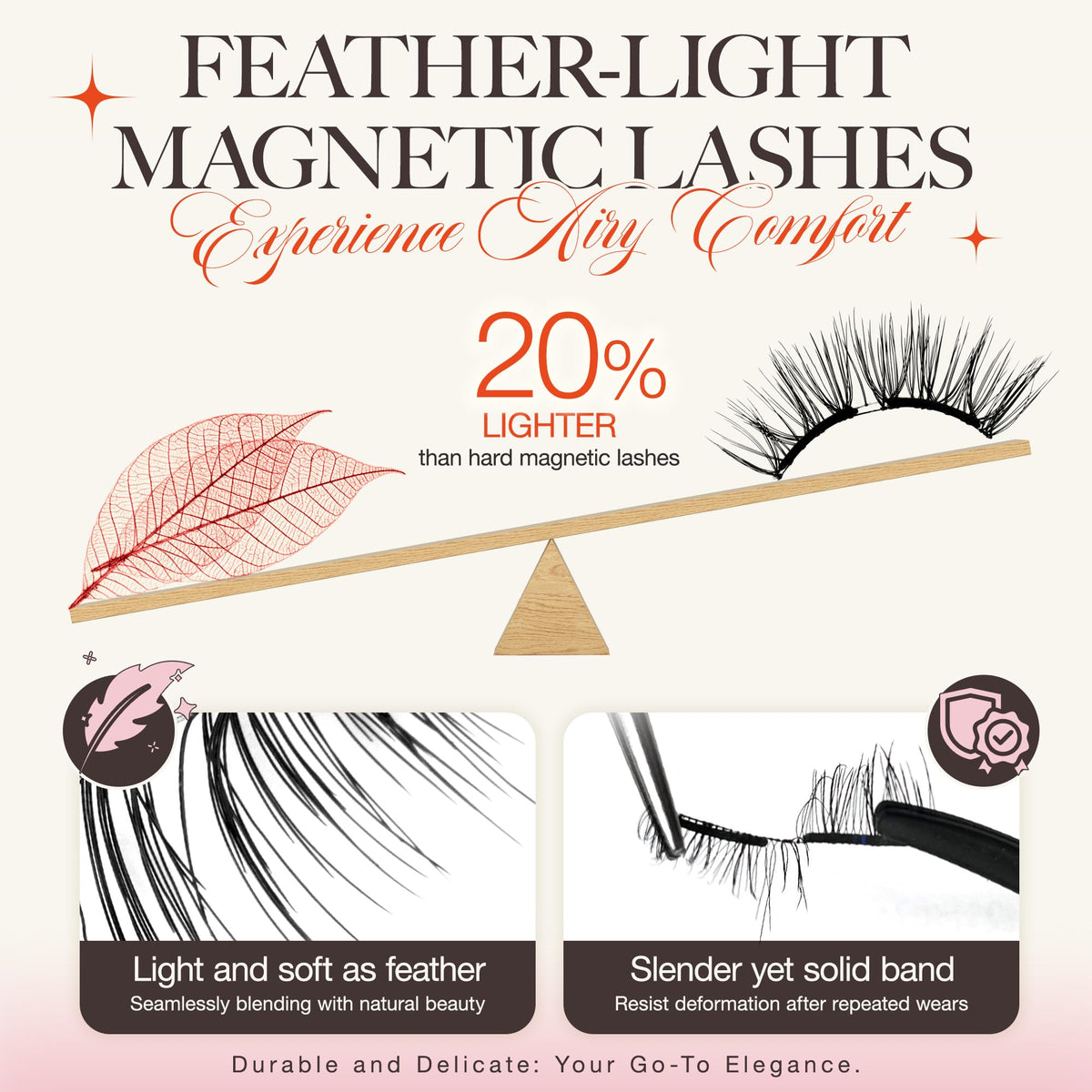 LASHVIEW Magnetic Eyelashes in packaging