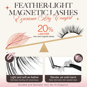 LASHVIEW Magnetic Eyelashes in packaging