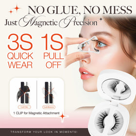 LASHVIEW Magnetic Eyelashes in packaging