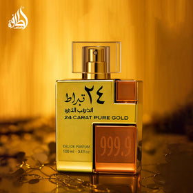 Lattafa 24 Carat Pure Gold Eau De Parfum ingredients list
