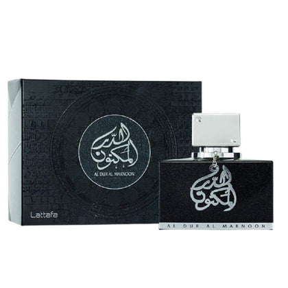 Lattafa Al Dur Al Maknoon Silver Eau de Parfum 100ml front view