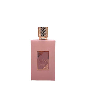 Lattafa Ameerat Al Arab Prive Rose Eau de Parfum 3.4oz packaging details