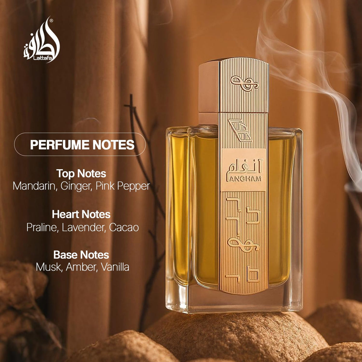Lattafa Angham Eau de Parfum 100ml lifestyle scene