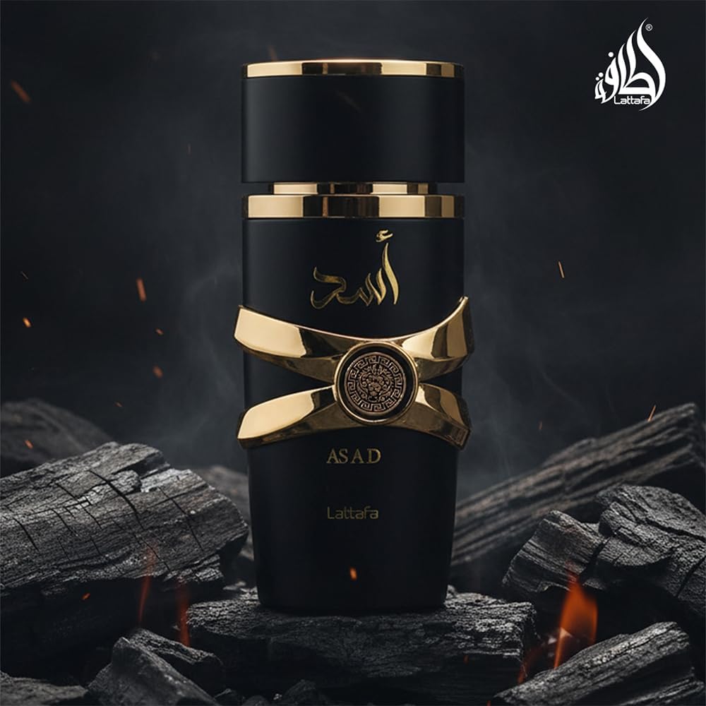Lattafa Asad Eau de Parfum packaging