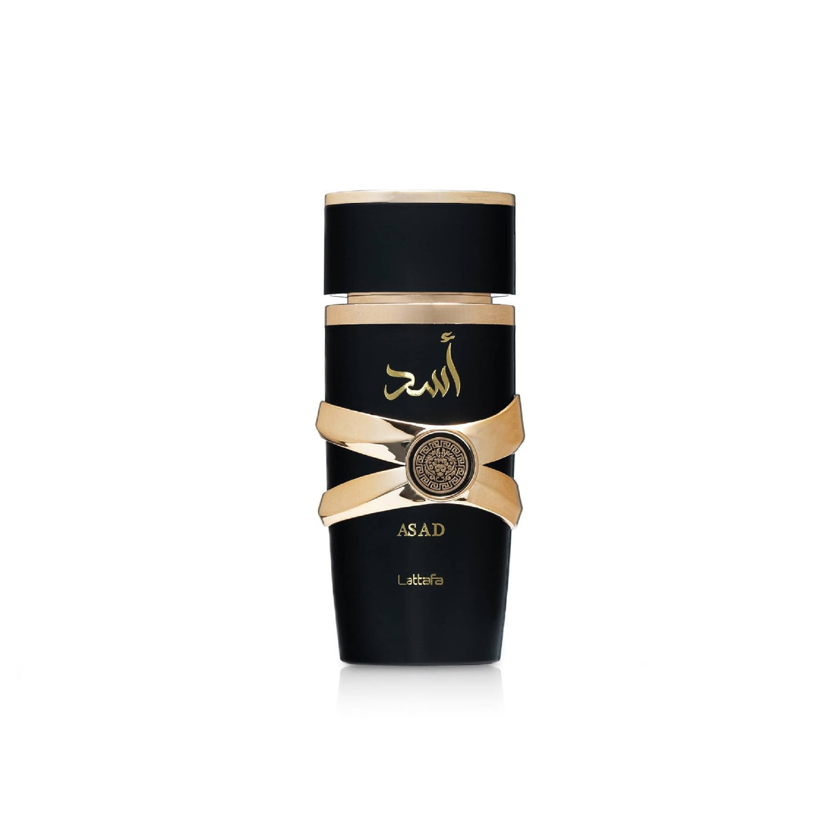 Lattafa Asad Premium Oud and Musk Eau de Parfum 100 ml front view