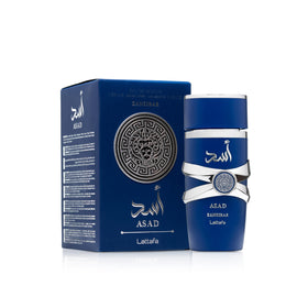 Lattafa Asad Zanzibar 100ml bottle top view