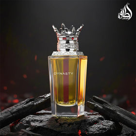 Lattafa Dynasty Eau de Parfum 100ml close-up of the spray nozzle