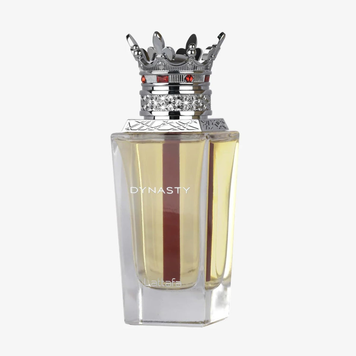 Lattafa Dynasty Eau de Parfum 100ml front view with elegant bottle design