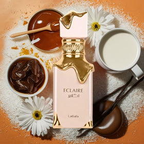 Lattafa Eclaire Eau de Parfum Spray 100ml lifestyle scene