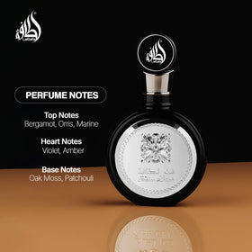 Lattafa Fakhar Eau de Parfum lifestyle shot