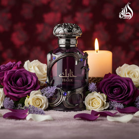 Lattafa Habik Eau de Parfum 100ml close-up of bottle